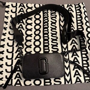 Marc Jacobs DTM black Snapshot bag